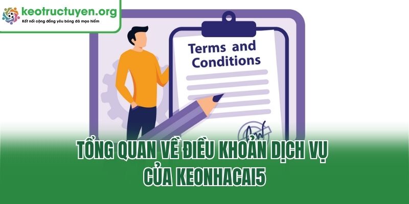 Tổng quan về điều khoản dịch vụ của Keonhacai5